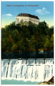 13290-Sachsenburg-1911-Schloß Sachsenburg im Zschopautal-Brück & Sohn Kunstverlag