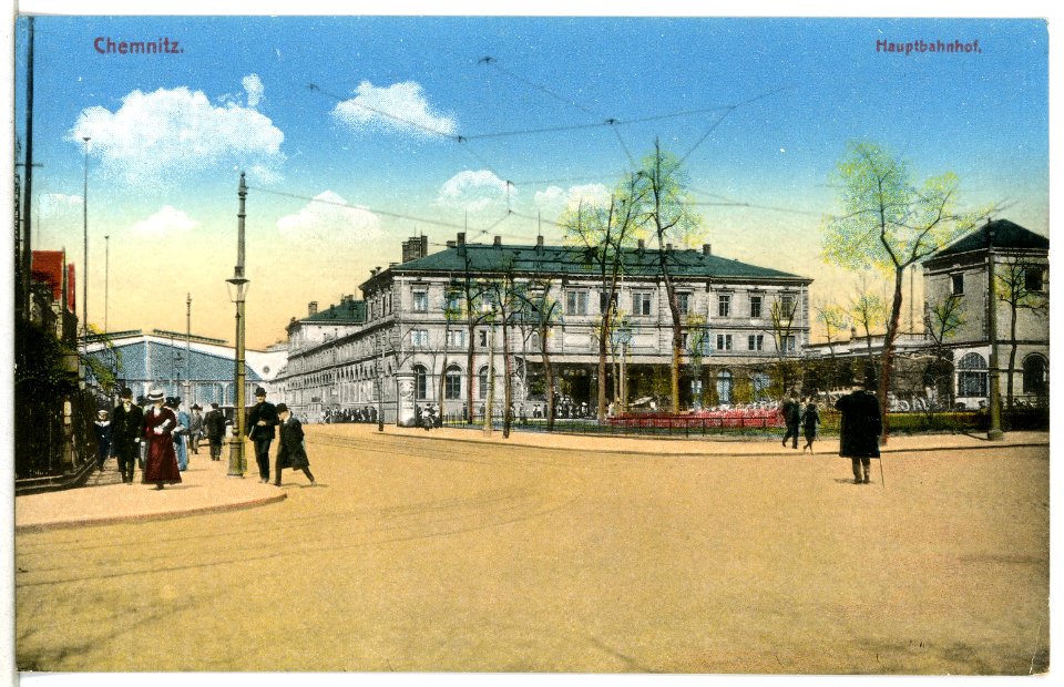 15133-Chemnitz-1912-Hauptbahnhof-Brück & Sohn Kunstverlag
