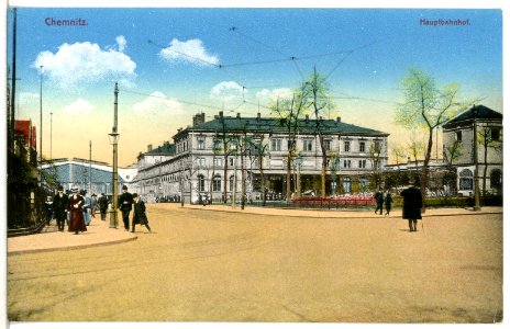 15133-Chemnitz-1912-Hauptbahnhof-Brück & Sohn Kunstverlag