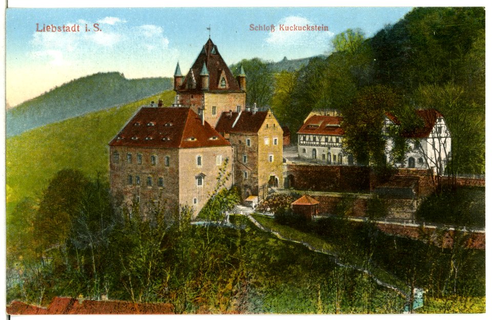 15223-Liebstadt-1912-Schloß Kuckuckstein-Brück & Sohn Kunstverlag