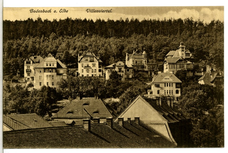 13373-Bodenbach-1911-Villen-Brück & Sohn Kunstverlag