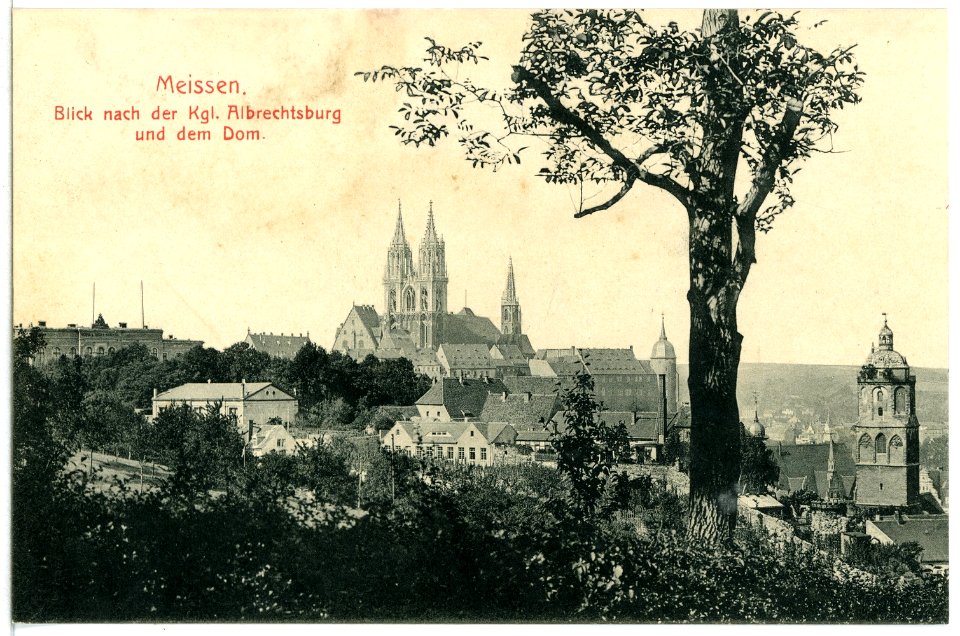 13344-Meißen-1911-Schloßberg-Brück & Sohn Kunstverlag