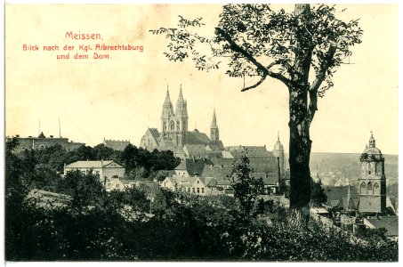 13344-Meißen-1911-Schloßberg-Brück & Sohn Kunstverlag