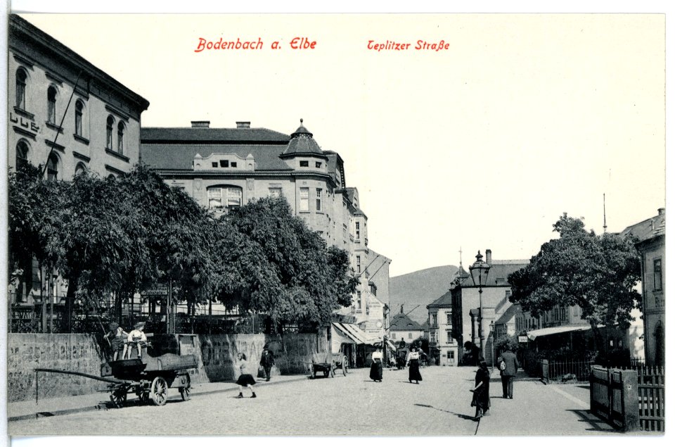 13376-Bodenbach-1911-Teplitzer Straße-Brück & Sohn Kunstverlag