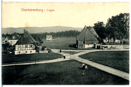 12962-Oberbärenburg-1911-Blick auf Oberbärenburg-Brück & Sohn Kunstverlag