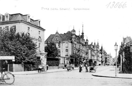 13066-Pirna-1911-Gartenstraße-Brück & Sohn Kunstverlag