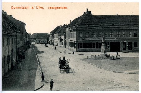 15128-Dommitzsch-1912-Leipziger Straße-Brück & Sohn Kunstverlag