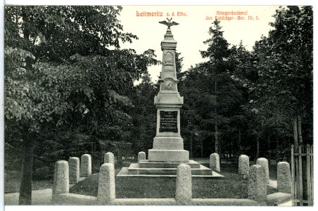 12926-Leitmeritz-1911-Kriegerdenkmal-Brück & Sohn Kunstverlag