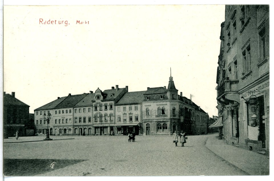13134-Radeburg-1911-Markt-Brück & Sohn Kunstverlag