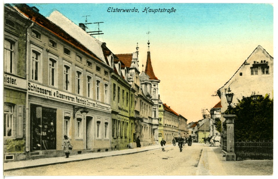 12560-Elsterwerda-1911-Hauptstraße-Brück & Sohn Kunstverlag