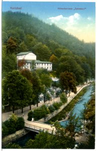 15442-Karlsbad-1913-Höhenterrasse Sanssouci-Brück & Sohn Kunstverlag