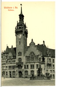12933-Waldheim-1911-Rathaus-Brück & Sohn Kunstverlag