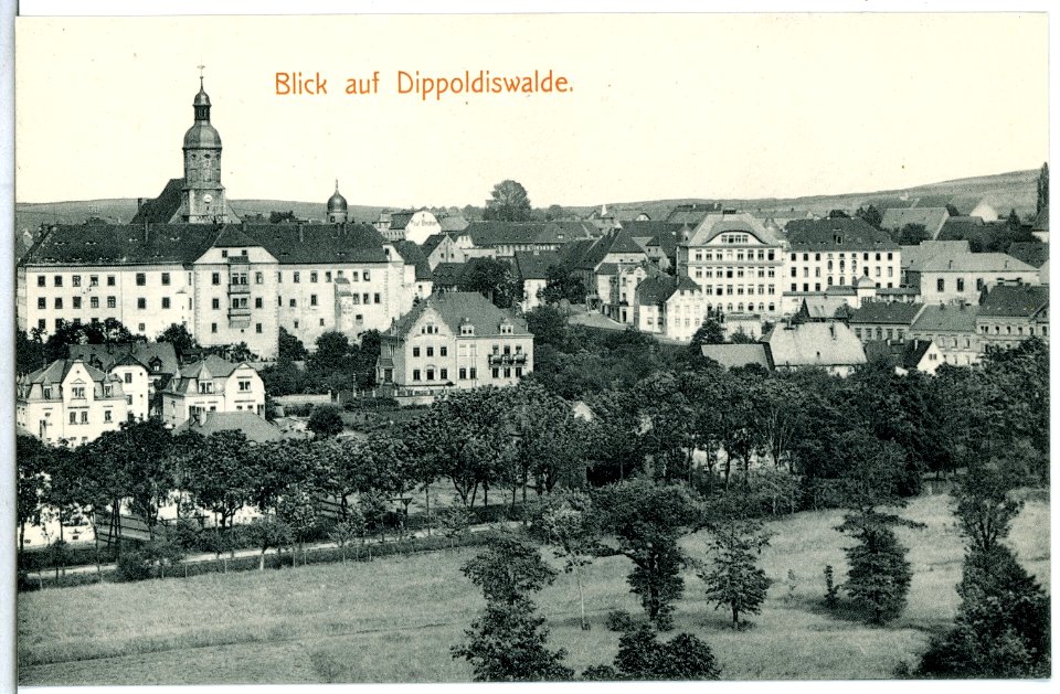 15114-Dippoldiswalde-1912-Blick auf Dippoldiswalde-Brück & Sohn Kunstverlag