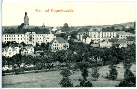 15114-Dippoldiswalde-1912-Blick auf Dippoldiswalde-Brück & Sohn Kunstverlag