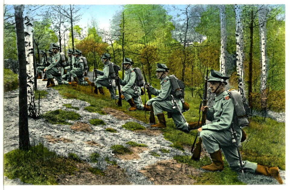 13148--1911-2. Königlich Sächsisches Jäger-Bataillon Nr. 13-Brück & Sohn Kunstverlag