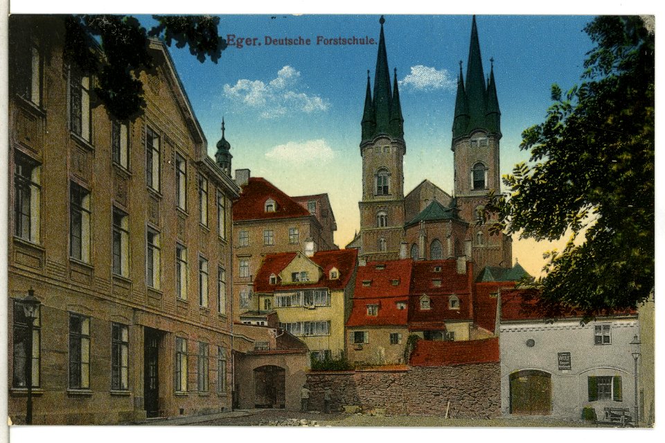 13393-Eger-1911-Deutsche Forstschule-Brück & Sohn Kunstverlag