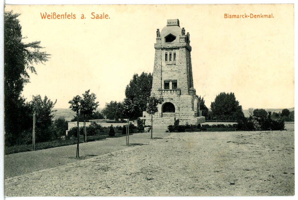 15131-Weißenfels-1912-Bismarck-Denkmal-Brück & Sohn Kunstverlag
