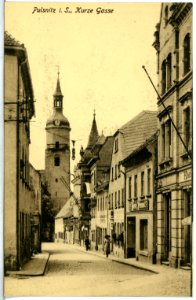 15004-Pulsnitz-1912-Kurze Gasse-Brück & Sohn Kunstverlag