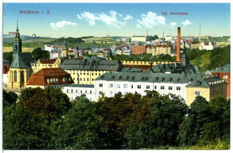 15217-Waldheim-1912-Strafanstalt-Brück & Sohn Kunstverlag