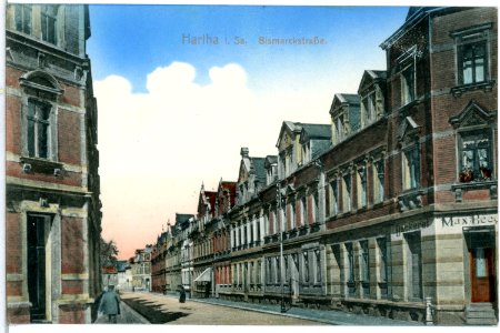 14304-Hartha-1912-Bismarckstraße-Brück & Sohn Kunstverlag