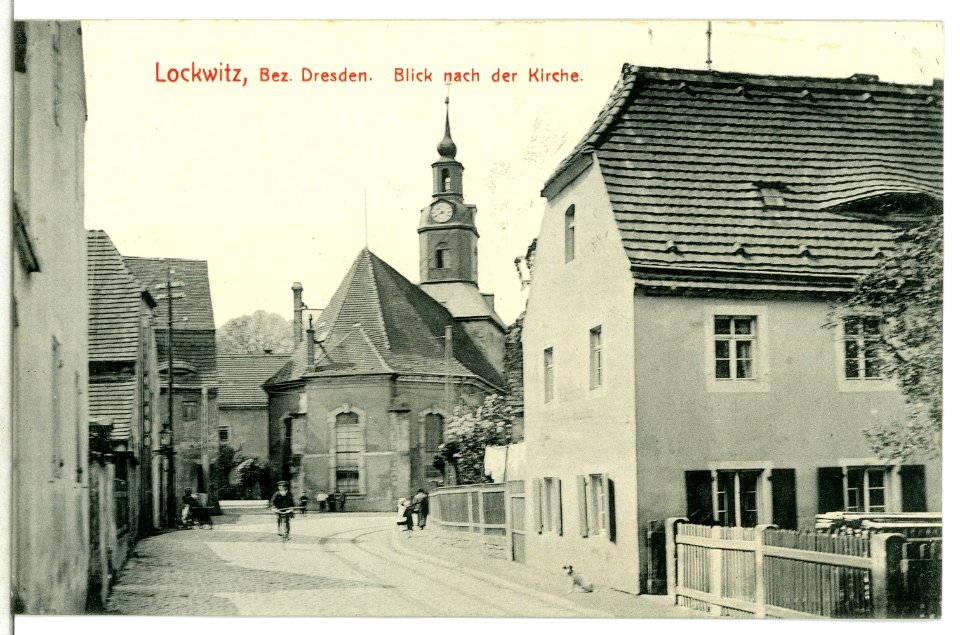 13163-Lockwitz-1911-Kirche-Brück & Sohn Kunstverlag