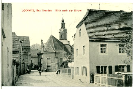 13163-Lockwitz-1911-Kirche-Brück & Sohn Kunstverlag