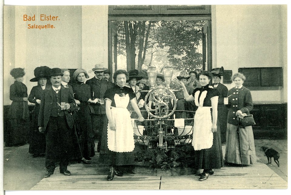 15357-Bad Elster-1913-Salzquelle-Brück & Sohn Kunstverlag
