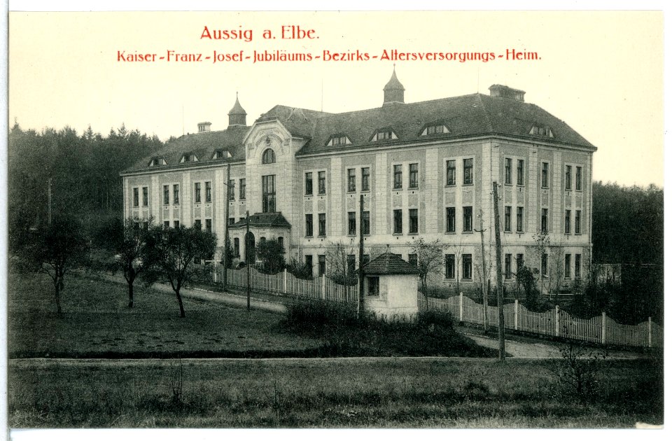 15322-Aussig-1913-Altersversorgungsheim-Brück & Sohn Kunstverlag