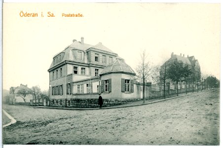 15421-Oederan-1913-Poststraße-Brück & Sohn Kunstverlag