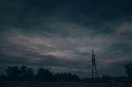 Astronomy night dark photo