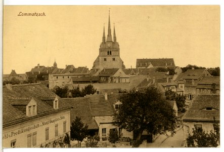 13273-Lommatzsch-1911-Blick auf Lommatzsch-Brück & Sohn Kunstverlag