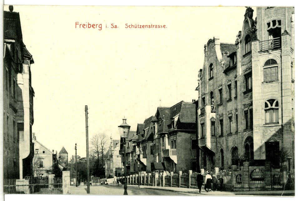 13139-Freiberg-1911-Schützenstraße-Brück & Sohn Kunstverlag