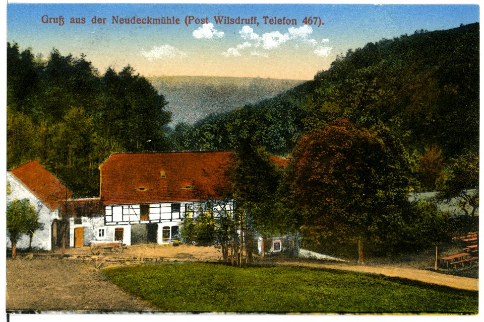 15477-Neudeckmühle-1913-Mühle-Brück & Sohn Kunstverlag