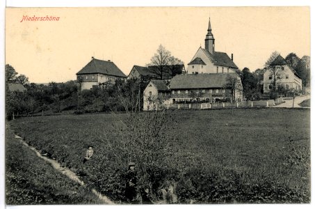 15690-Niederschöna-1913-Kirche-Brück & Sohn Kunstverlag