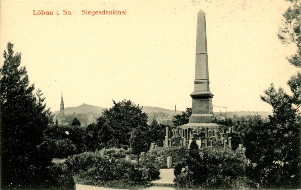 15099-Löbau-1912-Siegesdenkmal-Brück & Sohn Kunstverlag