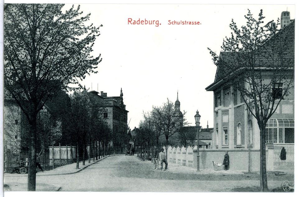 13136-Radeburg-1911-Schulstraße-Brück & Sohn Kunstverlag