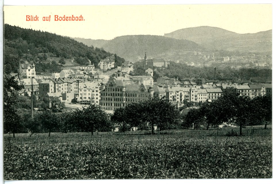 13375-Bodenbach-1911-Blick auf Bodenbach-Brück & Sohn Kunstverlag