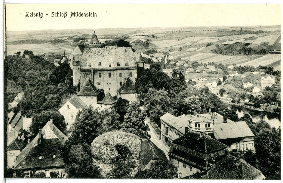 15011-Leisnig-1912-Schloß Mildenstein-Brück & Sohn Kunstverlag