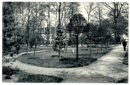 15655-Radeburg-1913-Promenade-Brück & Sohn Kunstverlag photo