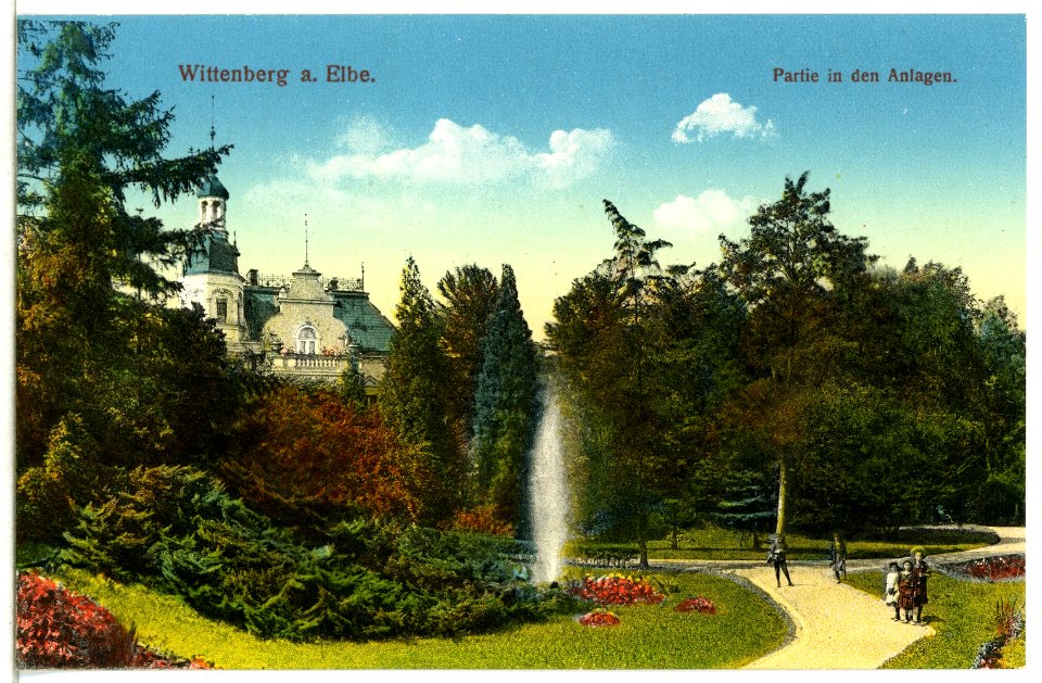 15145-Wittenberg-1912-Anlagen-Brück & Sohn Kunstverlag