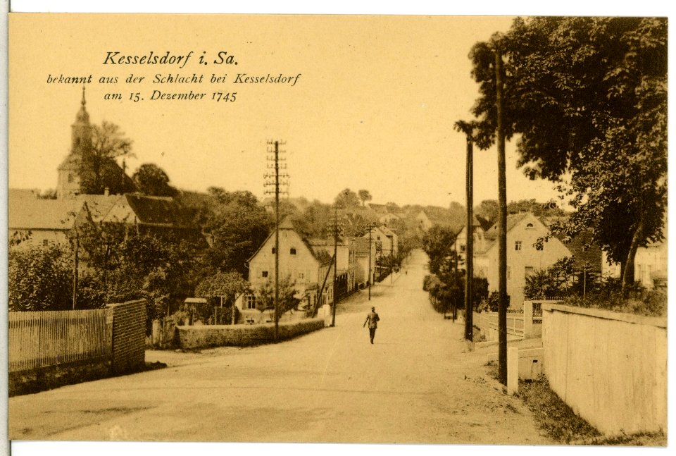 15244-Kesselsdorf-1912-neue Dorfstraße-Brück & Sohn Kunstverlag