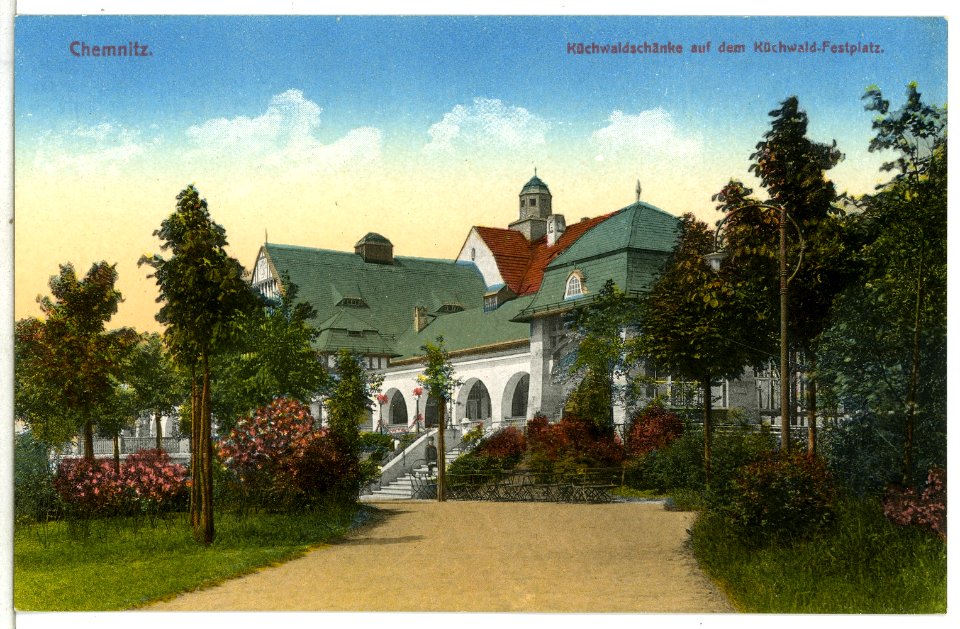 15135-Chemnitz-1912-Küchwaldschänke-Brück & Sohn Kunstverlag