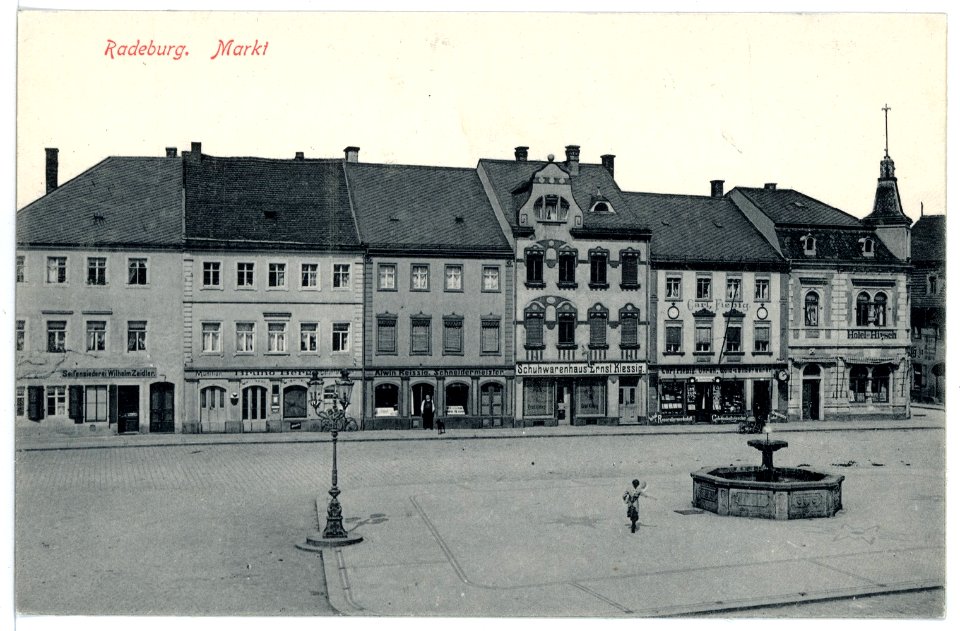 15646-Radeburg-1913-Markt-Brück & Sohn Kunstverlag