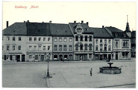 15646-Radeburg-1913-Markt-Brück & Sohn Kunstverlag
