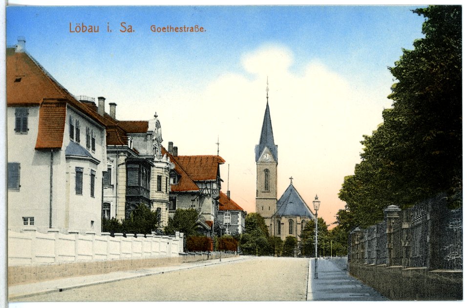 15118-Löbau-1912-Goethestraße-Brück & Sohn Kunstverlag