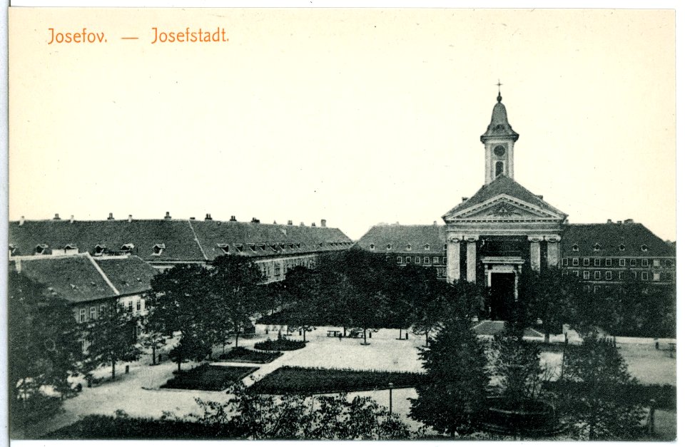 15239-Josefstadt-1912-Blick auf Josefstadt-Brück & Sohn Kunstverlag