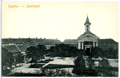 15239-Josefstadt-1912-Blick auf Josefstadt-Brück & Sohn Kunstverlag