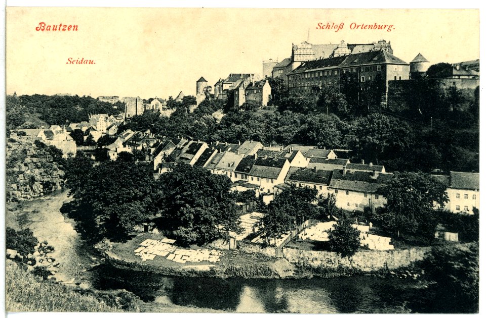 13340-Bautzen-1911-Schloß Ortenburg-Brück & Sohn Kunstverlag