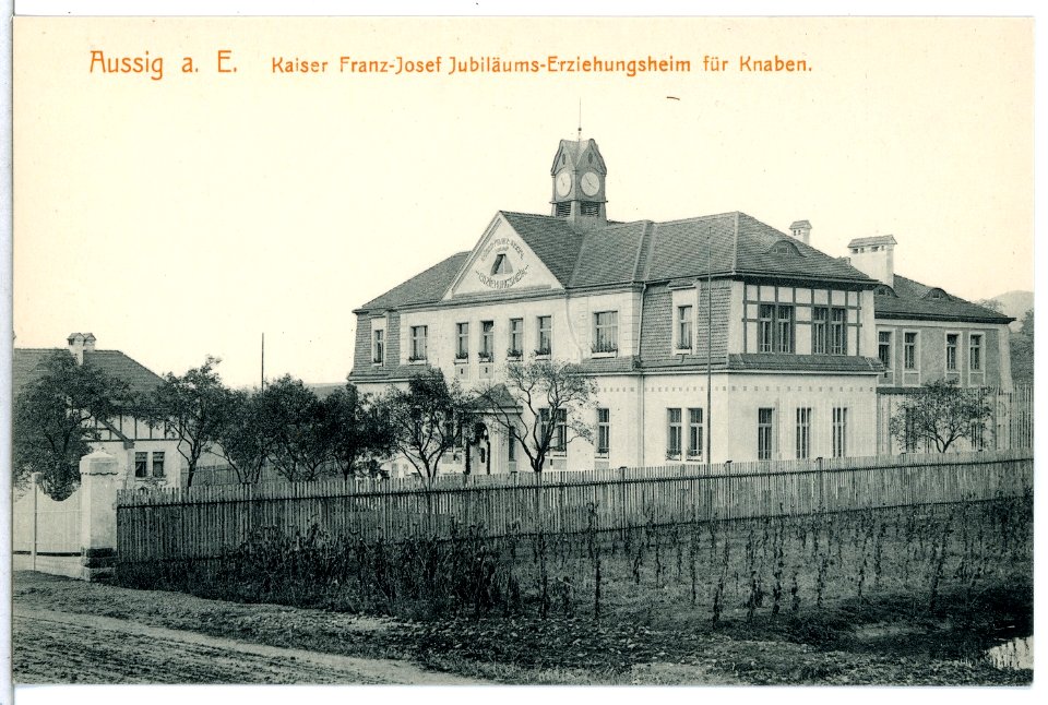 15420-Aussig-1913-Kaiser Franz Josef - Erziehungsheim für Knaben-Brück & Sohn Kunstverlag