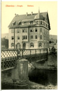 13312-Olbernhau-1911-Rathaus-Brück & Sohn Kunstverlag
